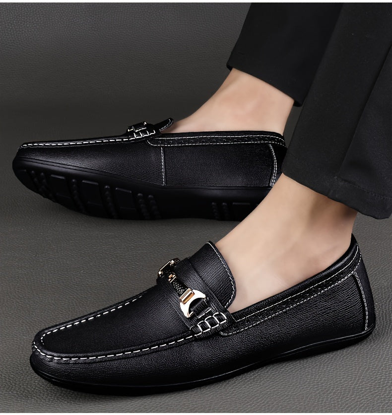 Auster Loafer Buckle Leather