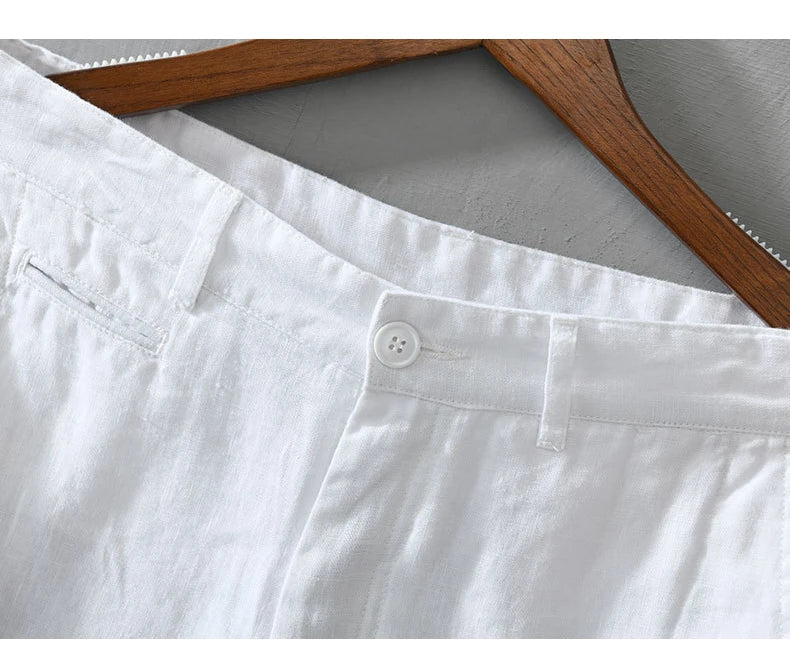 Auster Summer Linen Shorts