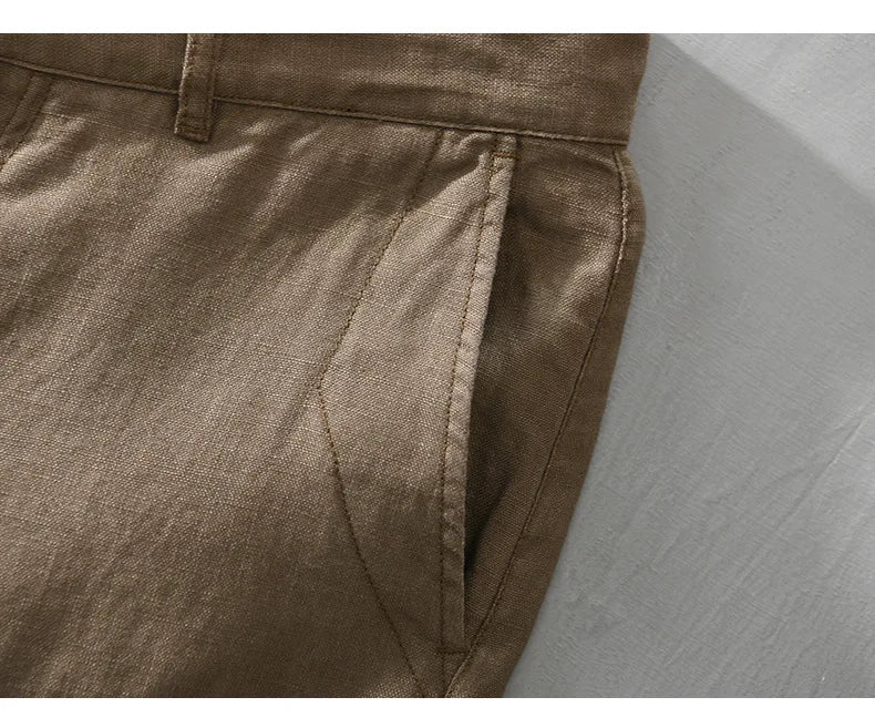 Auster Summer Linen Shorts