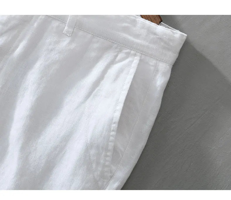 Auster Summer Linen Shorts