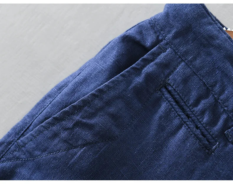 Auster Summer Linen Shorts