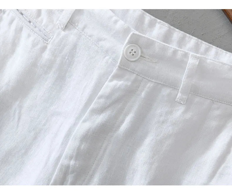 Auster Summer Linen Shorts