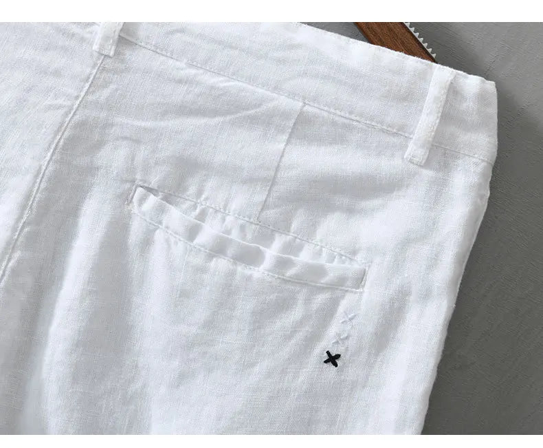 Auster Summer Linen Shorts