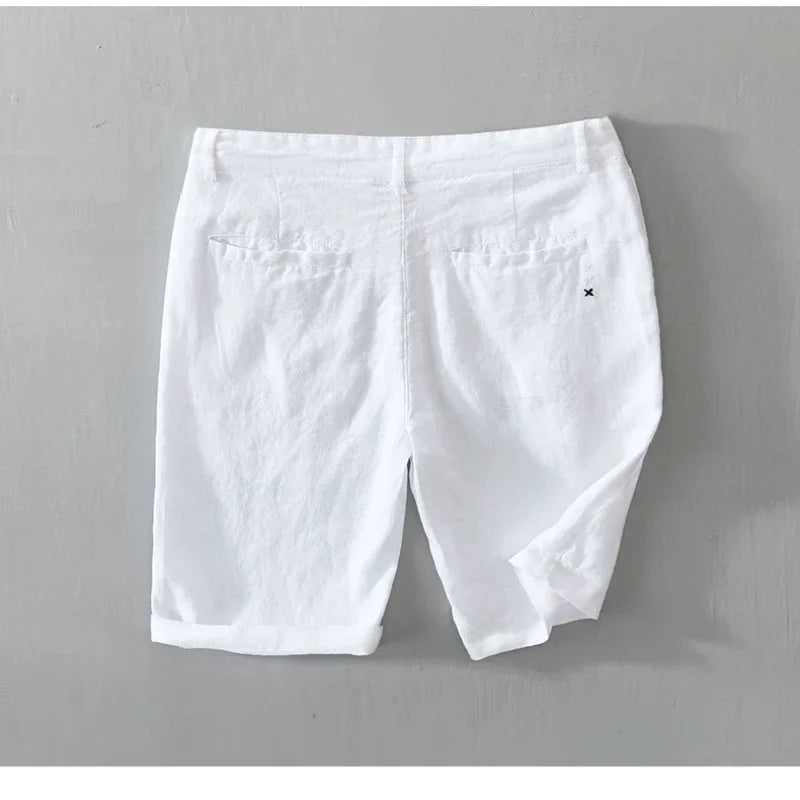 Auster Summer Linen Shorts