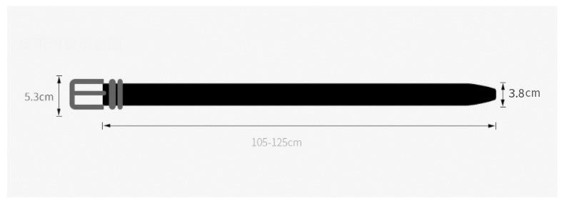 Men's Belt Fashion PU Alloy Pin Buckle Business Leisure Belts Winter Black Belts for Men Cummerbunds Ceinture Homme
