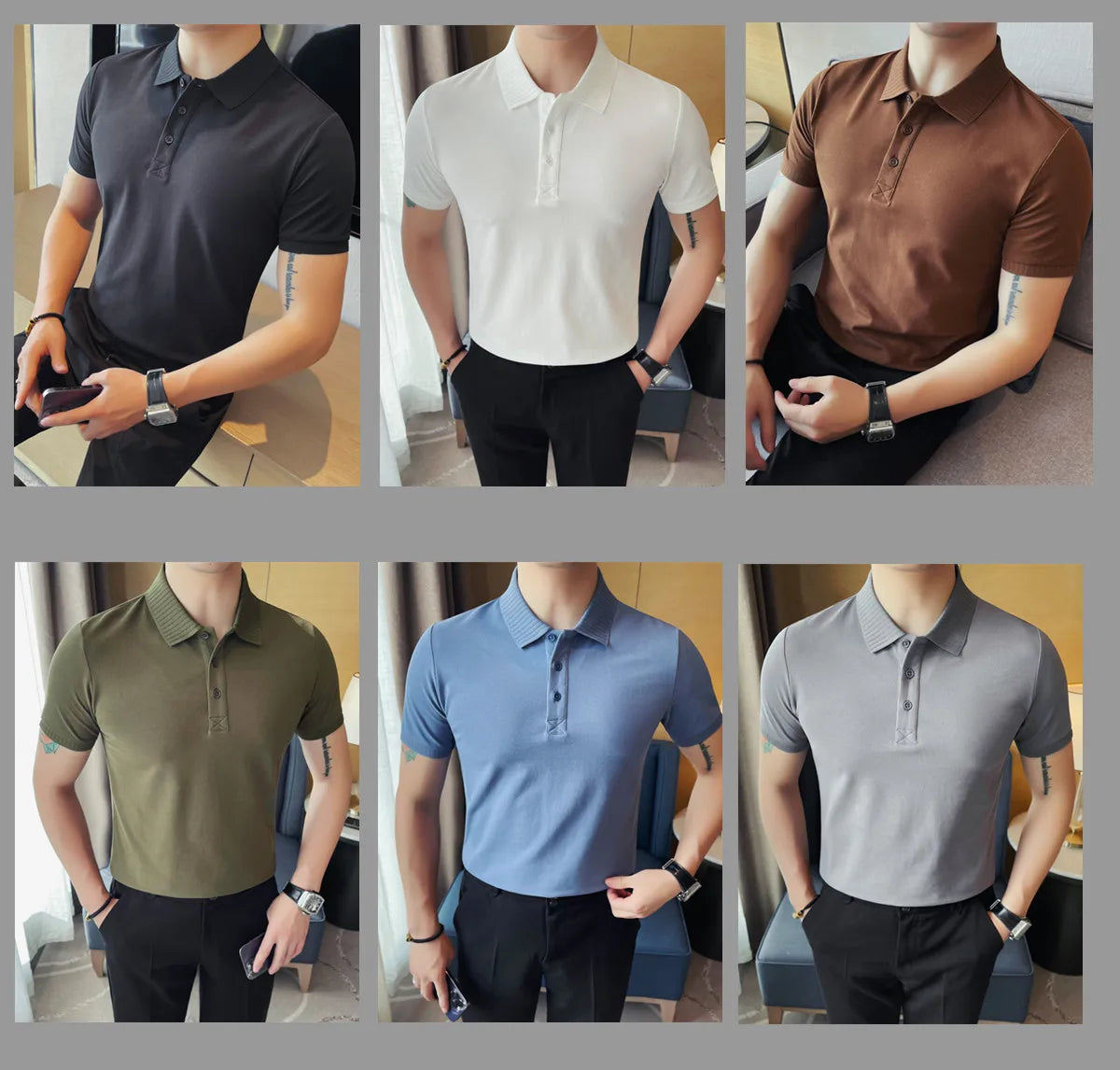 Auster Premium Cotton Polo Shirt