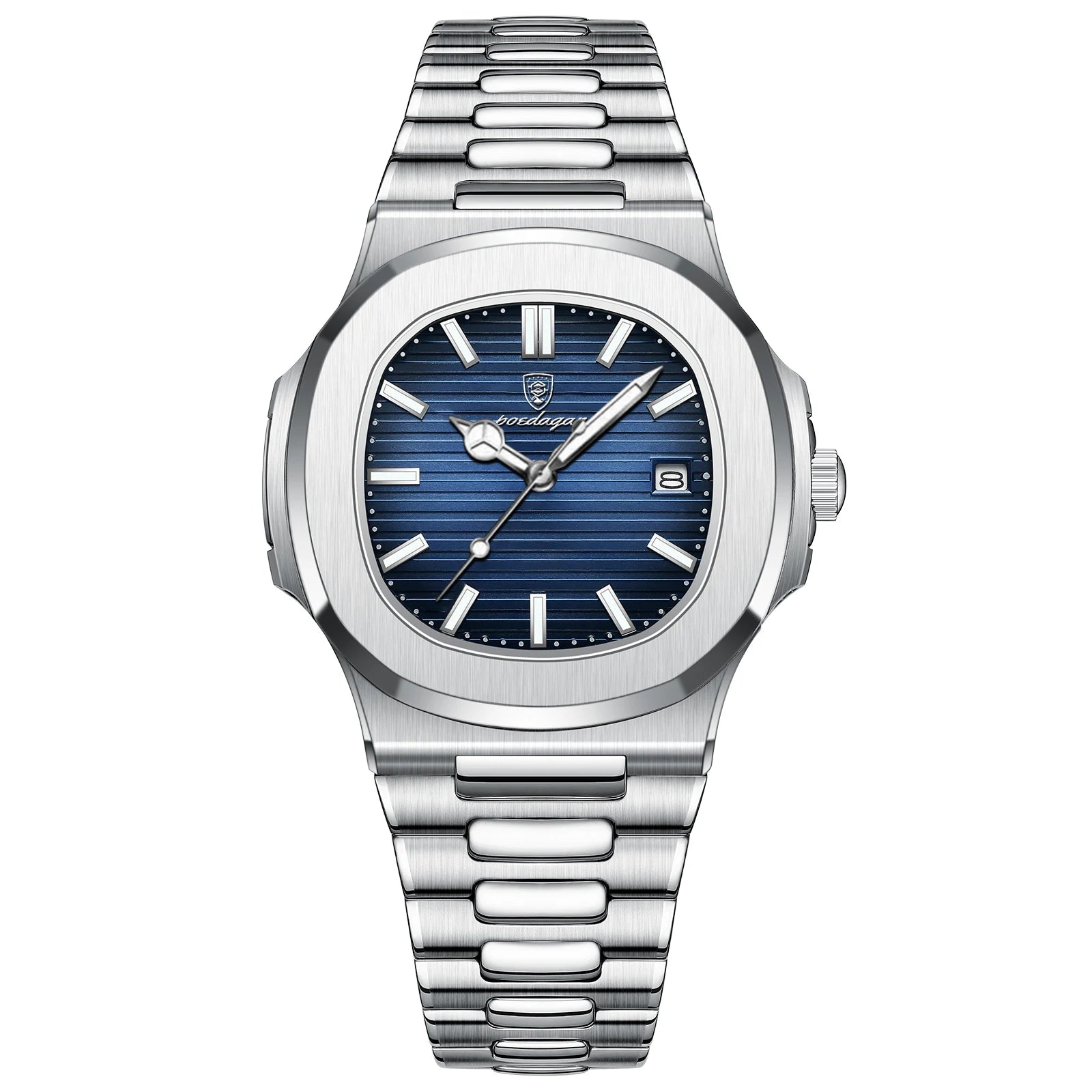 Auster Steel Square Chrono