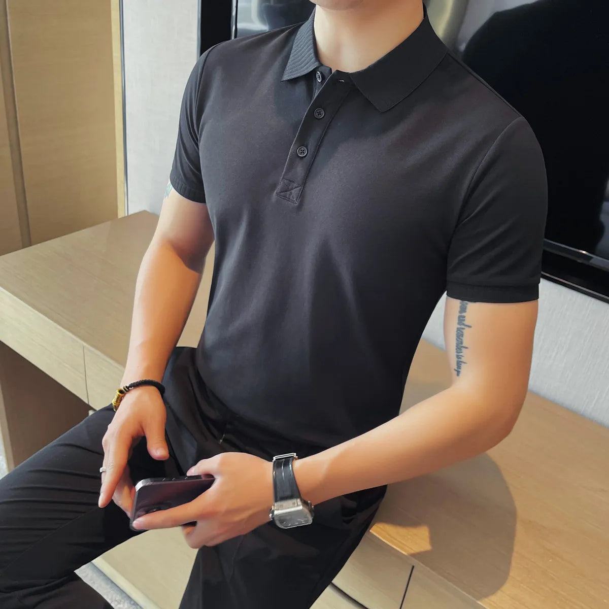 Auster Premium Cotton Polo Shirt