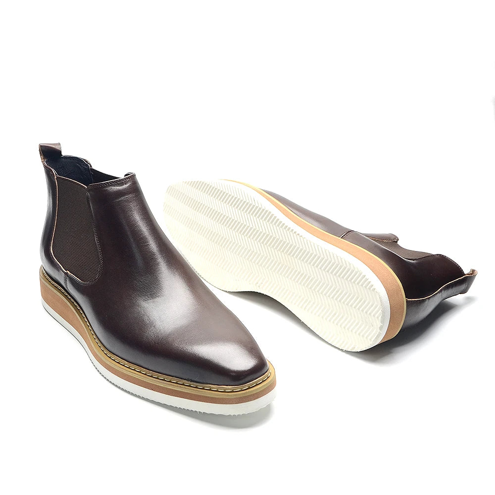 Auster Chelsea Boots Genuine Leather