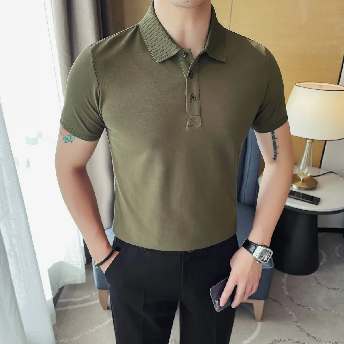 Auster Premium Cotton Polo Shirt