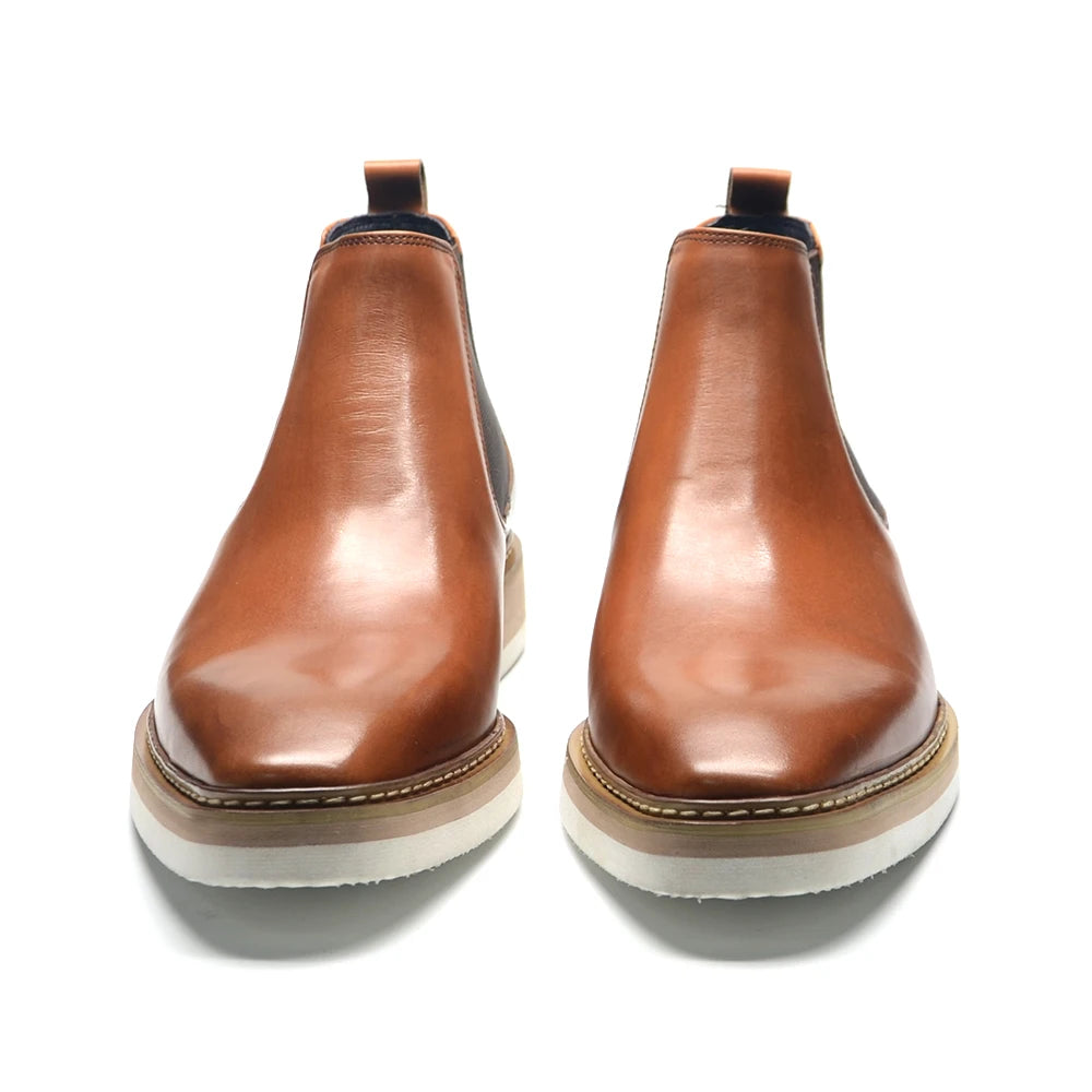 Auster Chelsea Boots Genuine Leather