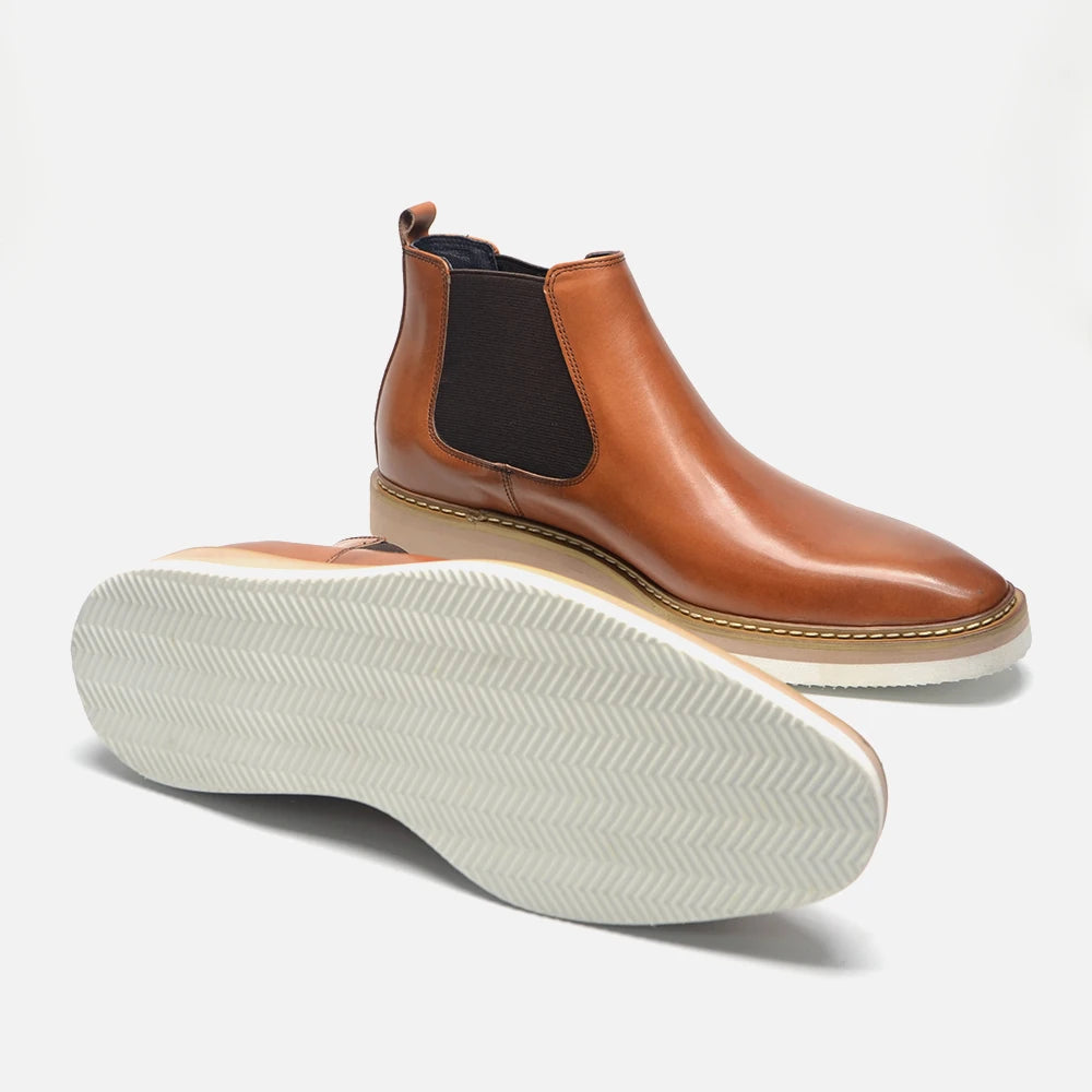 Auster Chelsea Boots Genuine Leather