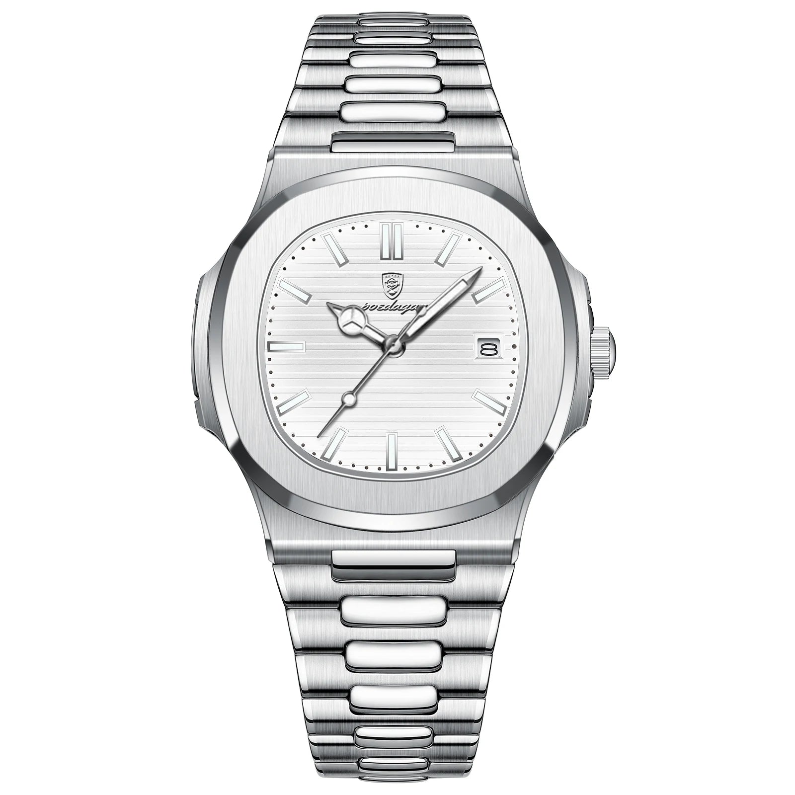 Auster Steel Square Chrono