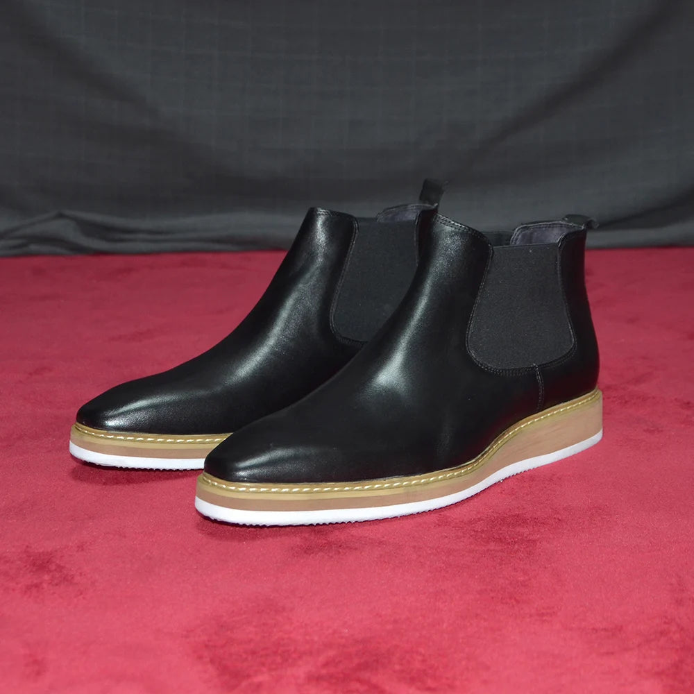 Auster Chelsea Boots Genuine Leather