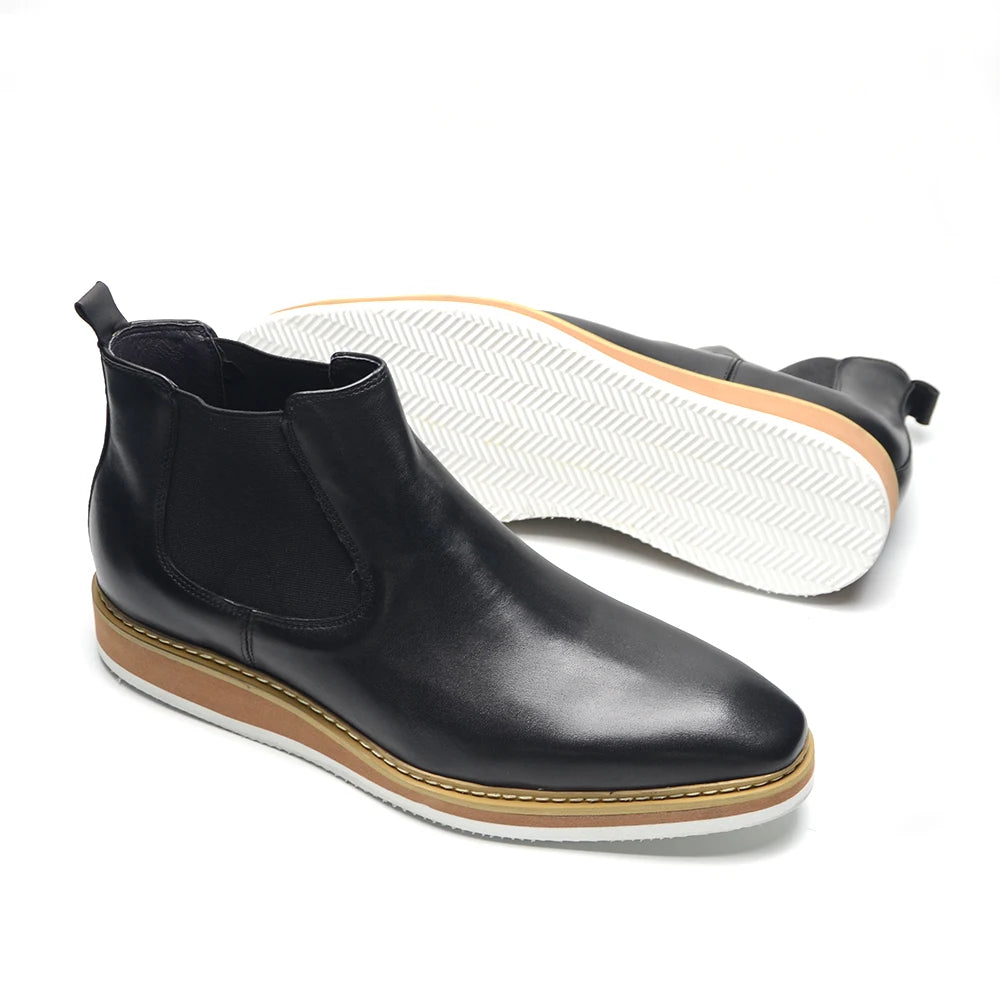 Auster Chelsea Boots Genuine Leather