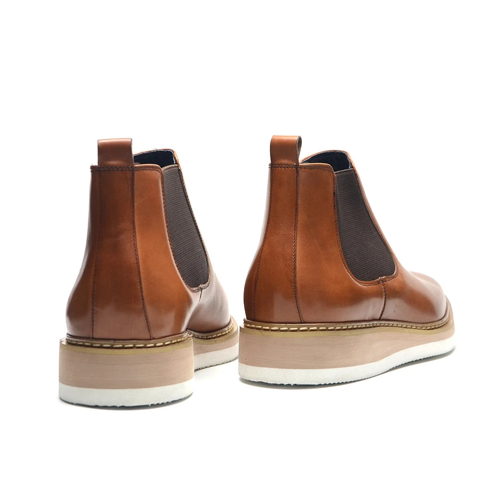 Auster Chelsea Boots Genuine Leather