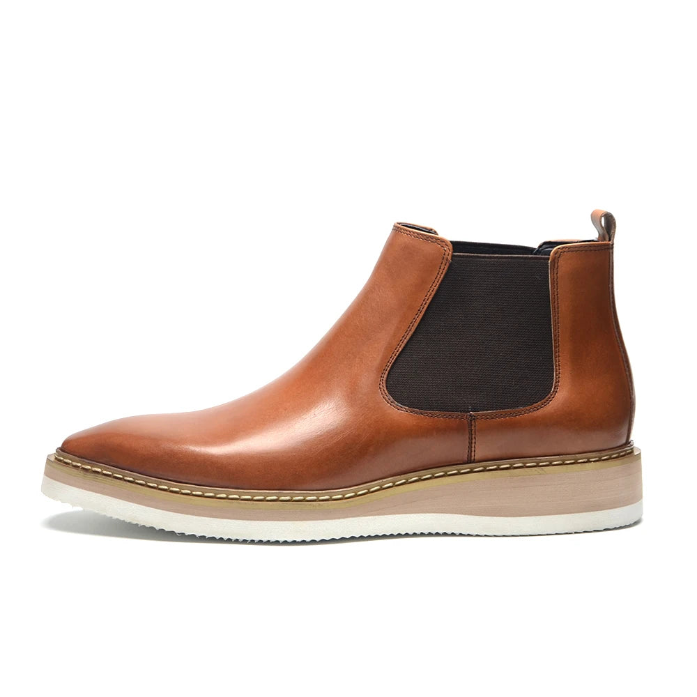 Auster Chelsea Boots Genuine Leather