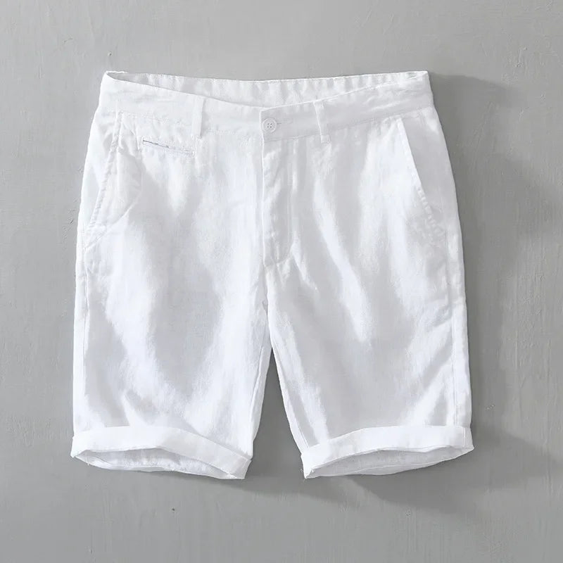 Auster Summer Linen Shorts