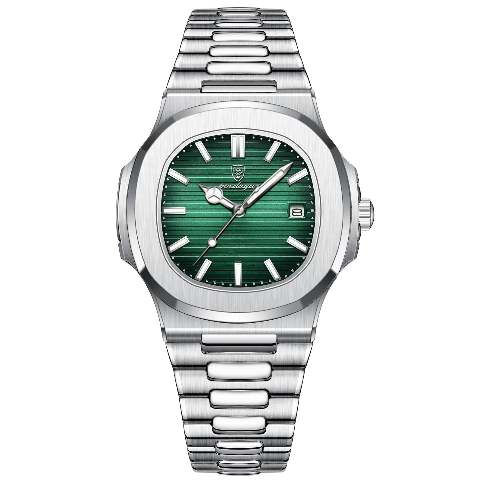 Auster Steel Square Chrono