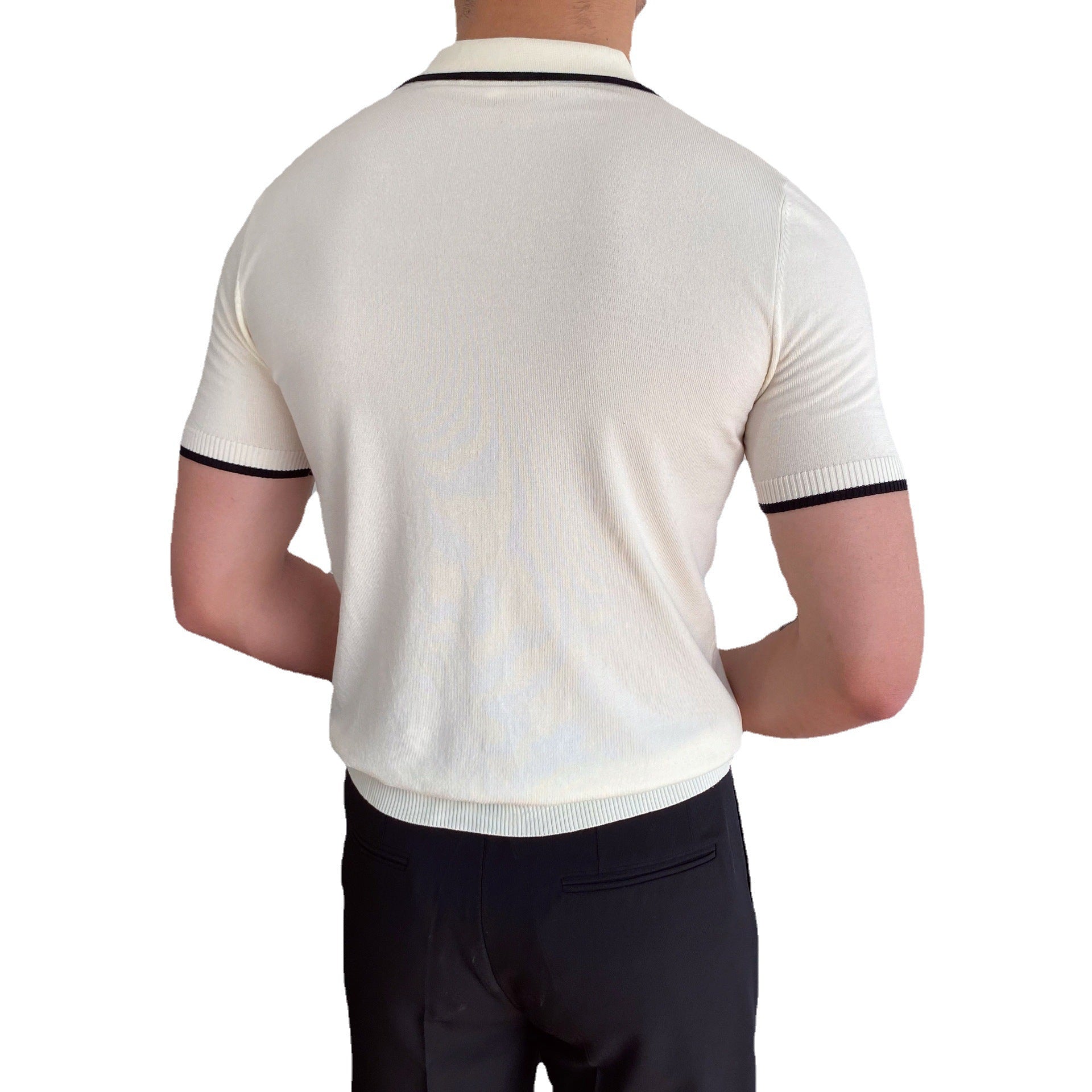 Auster Knit Slim Fit Polo