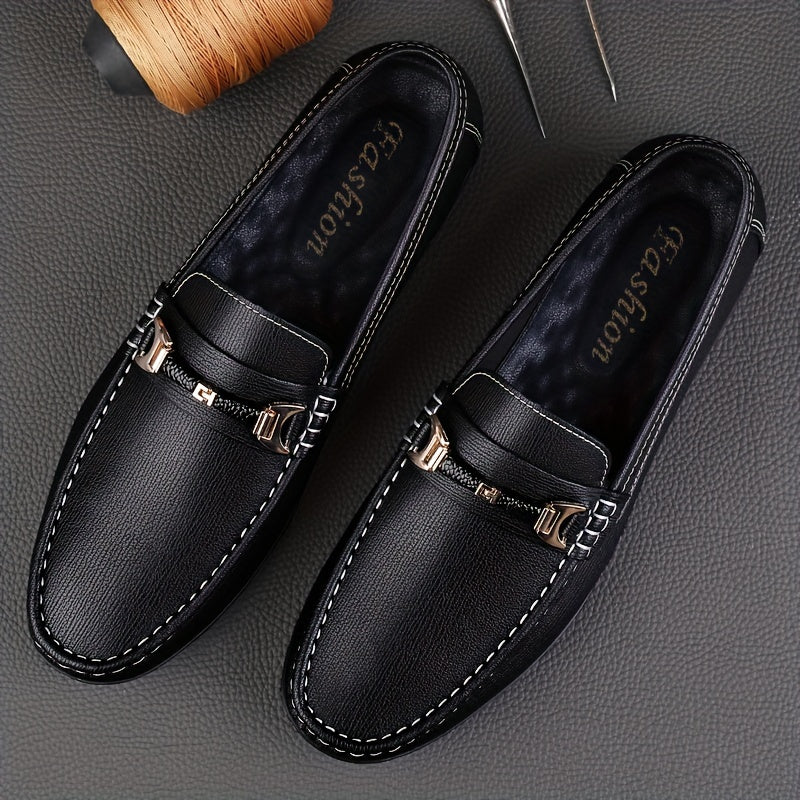 Auster Loafer Buckle Leather
